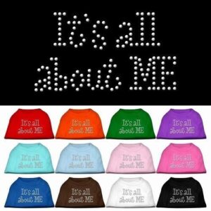 It's All About Me Rhinestone Dog Shirt | The Pet Boutique