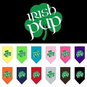Irish Pup Screen Print Pet Bandana | The Pet Boutique