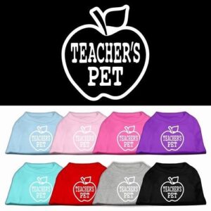 Teacher's Pet Screen Print Dog Shirt | The Pet Boutique