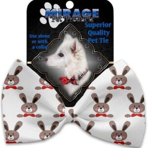 Dapper Rabbits Pet Bow Tie Collar Accessory with Velcro | The Pet Boutique