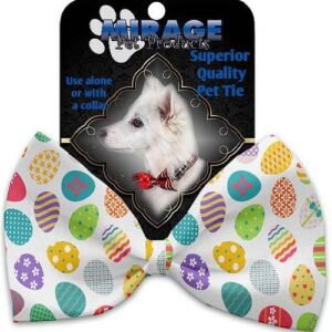 Easter Eggs Pet Bow Tie Collar Accessory with Velcro | The Pet Boutique