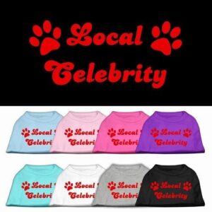 Local Celebrity Screen Print Pet Shirt | The Pet Boutique