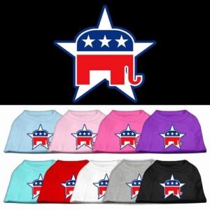 Republican Screen Print Pet Shirt | The Pet Boutique