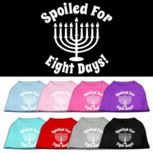 Spoiled for 8 Days Screen Print Dog Shirt | The Pet Boutique
