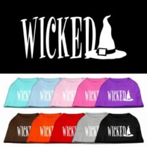 Wicked Screen Print Pet Shirt | The Pet Boutique