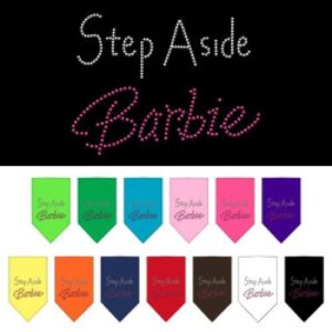 Step Aside Barbie Rhinestone Pet Bandana | The Pet Boutique