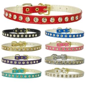 #10 Clear Crystal Dog Collar | The Pet Boutique