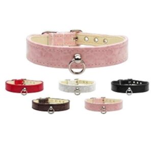 #70 Faux Snake Skin Dog Collar | The Pet Boutique
