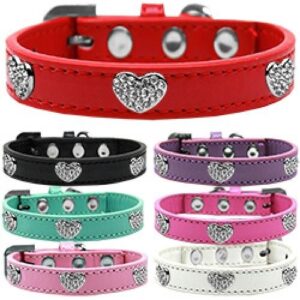 Crystal Heart Dog Collar | The Pet Boutique