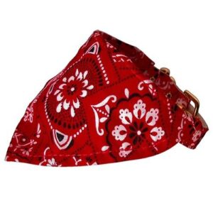 Red Western Bandana Collar | The Pet Boutique